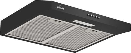 Вытяжка козырьковая Elikor Eco ONE 50 BK, управление кнопочное, черный [298167]