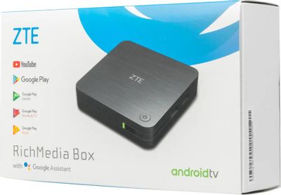 Медиаплеер ZTE ZXV10 B866, 8ГБ – купить в Ситилинк | 1386923