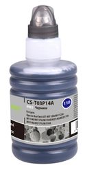 Чернила Cactus CS-T03P14A 110 BK, для Epson, 140мл, черный пигментный