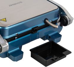 Электрогриль Endever Grillmaster-255, серебристый