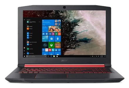 Ноутбук игровой Acer Nitro 5 AN515-52-78V6 15.6", Intel Core i7 8750H 2.2ГГц, 6-ядерный, 8ГБ DDR4, 1000ГБ,  256ГБ SSD,  NVIDIA GeForce  GTX 1050 Ti - 4 ГБ, Linux, черный [nh.q3ler.021]