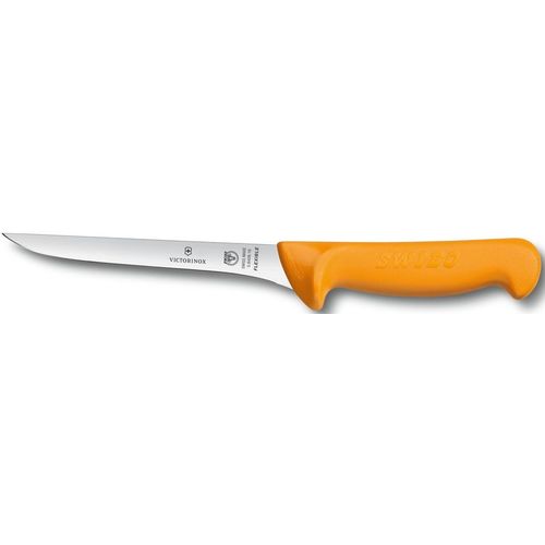 Нож MORAKNIV Companion Spark, разделочный, 104мм, стальной, черный/желтый [13573] MORAKNIV