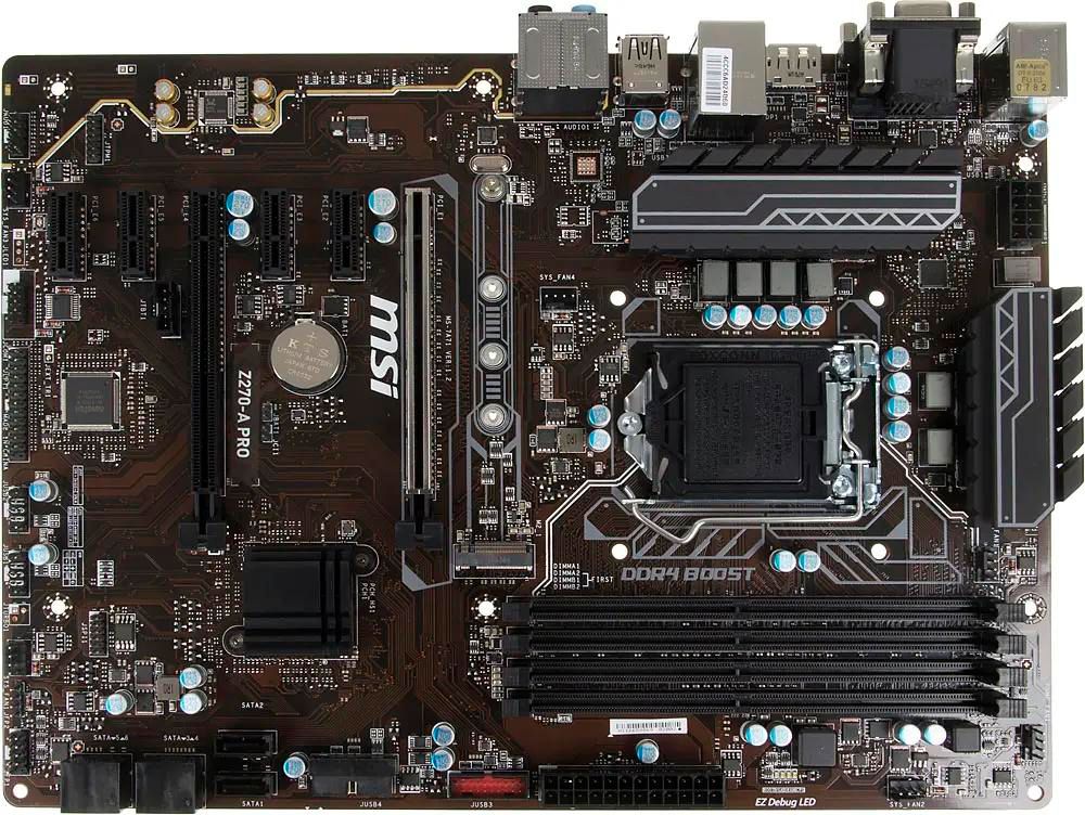 Msi z270a pro discount