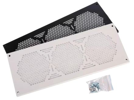 Фильтр Rem R-FAN-F-IP21-9005 дл.10мм шир.424мм выс.170мм черный