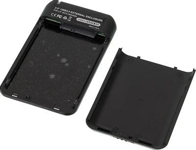 Внешний корпус для HDD/SSD AgeStar 3UB2A8-6G, черный – купить в