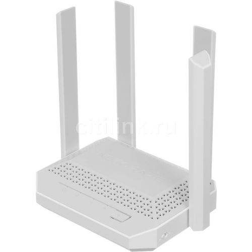 Wi-Fi роутер KEENETIC Netcraze Challenger, Wi-Fi 6, AX3000, 2.4/5ГГц, 2 WAN/LAN, белый [nc-3910]
