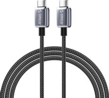 Изображение товара Кабель ORICO GQZB 1.5м USB Type-C в оплетке черный