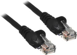Патч-корд LanMaster вилка RJ-45,  вилка RJ-45,  кат.5E,  LSZH,  5м,  черный
