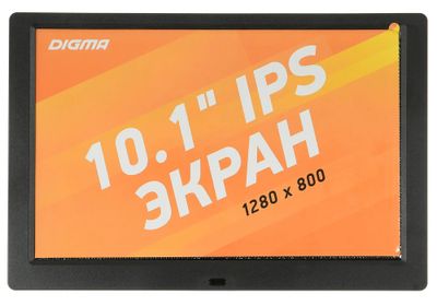 Цифровая фоторамка Digma PF-1043 IPS, 10.1", черный [pf1043bk] – купить ...