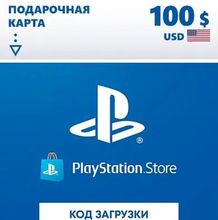 Изображение товара PlayStation Store 100 USD карта оплаты США