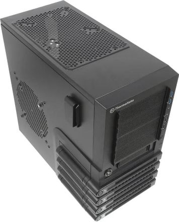 Корпус ATX Thermaltake Level 10 GTS VO30001N2N, Midi-Tower, без БП,  черный