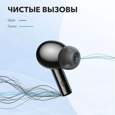 Наушники ANKER Soundcore Rise R100, Bluetooth, вкладыши, черный [a3981g11]  – купить в Ситилинк | 1644658