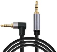 Изображение товара Аудио кабель PREMIER PCH-228 3.5 мм г-образный 1.8 м золото черный