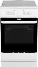 Электрическая плита Hansa FCCW530001, стеклокерамика, без крышки, белый ...