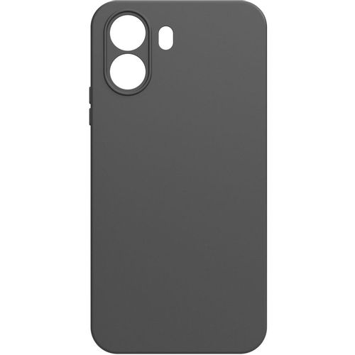 Чехол (клип-кейс) BORASCO Silicone Case, для Realme C100i, черный [76833]