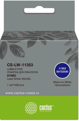 Характеристики Этикет-лента Cactus CS-LW-11353, для термопечати ...