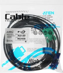 Кабель ATEN 2L-5203U, VGA (m) (прямой) - VGA (m) (прямой), черный