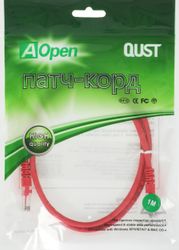 Патч-корд PREMIER ANP511_1M_R литой (molded), UTP, кат.5E, 1м, красный