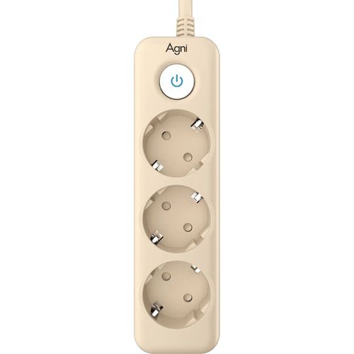 Сетевой фильтр AGNI TP-FD3E, 3м, слоновая кость [tp-fd3e-3m-ivory]