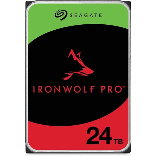 24ТБ Жесткий диск Seagate Ironwolf Pro ST24000NT002, SATA III, 3.5", 7200об/мин, RTL