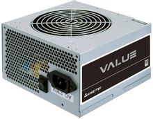 Изображение товара Блок питания 500Вт CHIEFTEC Value APB-500B8 с активным PFC, серый