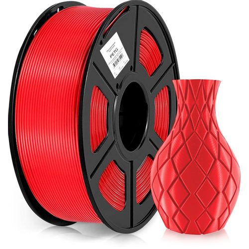 Пластик Cactus CS-3D-PETG-1KG-T-RED PETG/ 1.75мм/ 1кг/ 316м/ красный прозрачный