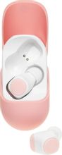 Наушники GEOZON Wave, Bluetooth, внутриканальные, розовый/белый [g-s08pnk](мех.повреждения)