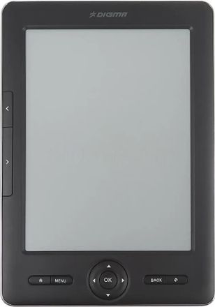 Электронная книга Digma S605, 6", черный