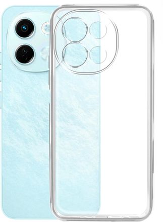 Чехол (клип-кейс) BORASCO Silicone Case, для Tecno Spark 30 5G, прозрачный [73896]