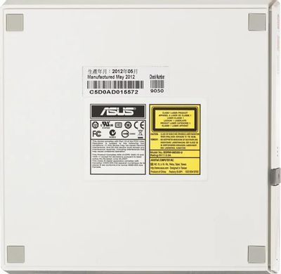 Оптический привод DVD-RW ASUS SDRW-08D2S-U LITE/WHT/G/AS, внешний, USB ...