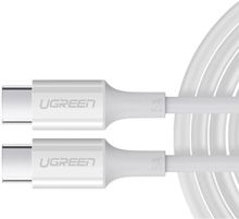 Изображение товара Кабель UGREEN US300,  USB Type-C (m) -  USB Type-C (m),  1м,  5A,  белый [60551]