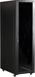 Шкаф серверный LanMaster TWT-CBB-32U-6X6-P1 напольный, перфорированная передняя дверь, 32U, 600x1610x600 мм