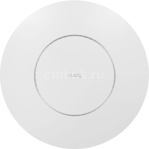 Точка доступа CUDY AP3000_P, AX3000, 2.4/5ГГц, 1xRJ45, белый