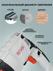 Перфоратор Ресанта П-24-650К