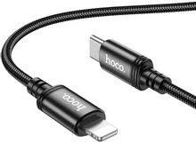 Изображение товара Кабель Hoco X89 Wind iP,  Lightning (m) -  USB Type-C (m),  1м,  черный