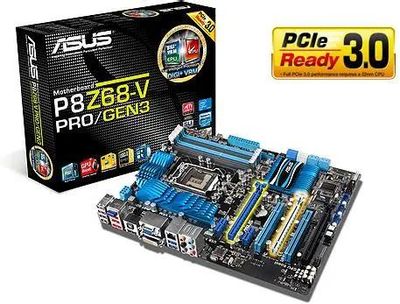 Характеристики Материнская плата ASUS P8Z68-V PRO/GEN3, LGA 1155, Intel  Z68, ATX, Ret (647619) смотреть в СИТИЛИНК