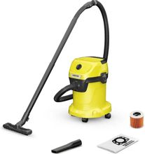 Изображение товара Строительный пылесос Karcher WD 3 V-17/4/20,  желтый [1.628-127.0]
