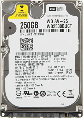 Wd av25 online