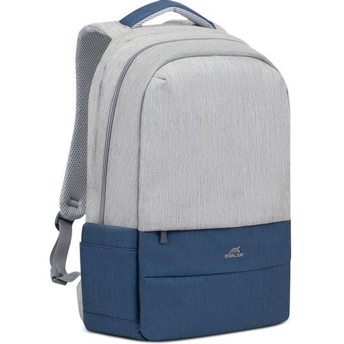 Рюкзак 17.3" Riva 7567 [7567 grey/dark blue]