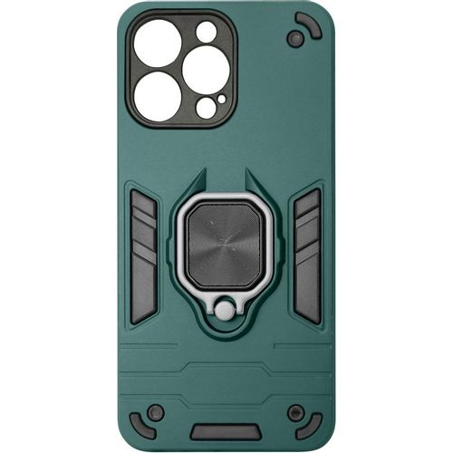 Чехол (клип-кейс) BORASCO Anti-Shock case, для Apple iPhone 16 Pro Max, противоударный, зеленый опал [74529]