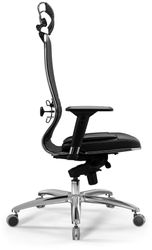 Кресло МЕТТА KL-3.04 Infinity Easy Clean, экокожа, до 120кг, черный