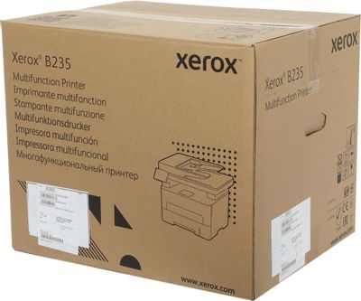 Характеристики МФУ лазерный Xerox WorkCentre B235DNI черно-белая печать ...