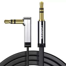 Изображение товара Кабель аудио UGREEN AV119 5м г-образный Jack 3.5 мм черный