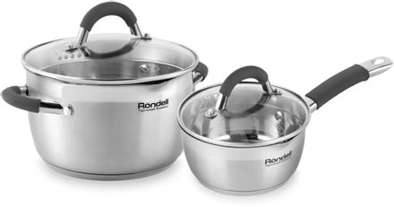 Набор кастрюль Rondell Flamme RDS-340, 4 предмета