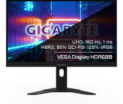 Изображение товара 27" Монитор Gigabyte M27U,  3840x2160,  IPS,  160Гц,  2хHDMI,  1хDP,  черный [9dm27u-00-1abek]