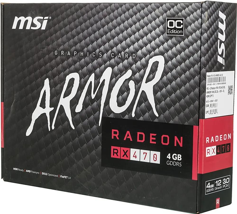 Radeon rx 470 armor best sale 4g