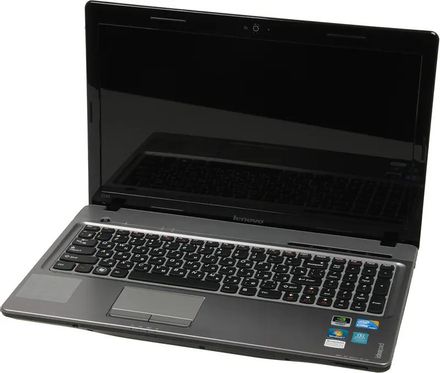 Ноутбук Lenovo IdeaPad Z560 15.6", Intel Core i3 370M 2.4ГГц, 2-ядерный, 3ГБ DDR3, 500ГБ,  NVIDIA GeForce  310M - 1 ГБ, Windows 7 Home Basic, синий [59309127]