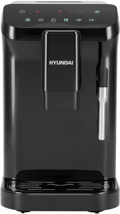 Кофемашина автоматическая Hyundai HAM-4001,  20Бар,  с ручным капучинатором,  черный