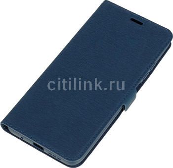 Чехол (флип-кейс) DF poFlip-03, для Xiaomi Poco M3, синий
