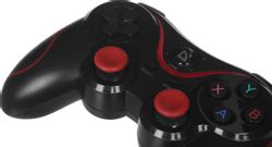 Геймпад беспроводной Defender Impulse черный, держатель для смартфона/кабель USB